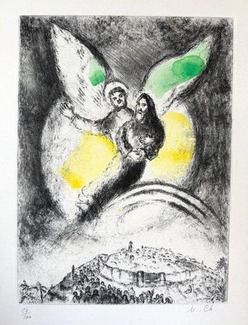 Marc Chagall (1887-1985) - L’Eternel aura pitié de Jacob