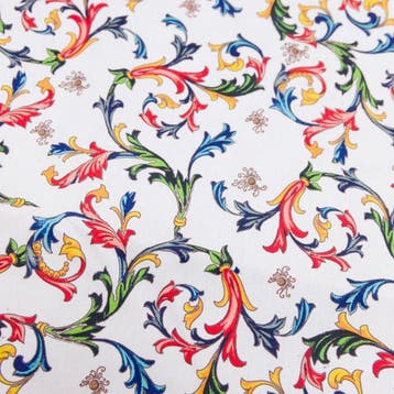 BA266 - Decoratief weefsel Acanthus multicolor - Meubelstof