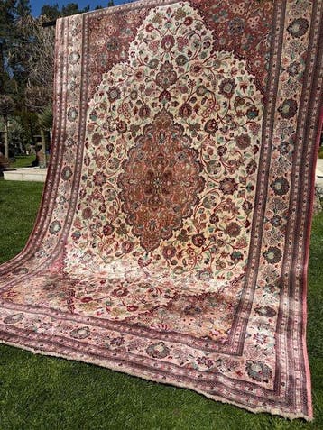 Vintage XXL Ghoum zijde op zijde! - Tapijt - 320 cm - 200 cm, Nieuw