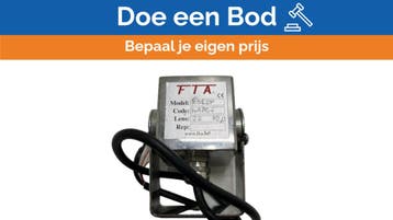 Bieden: Alphatron FTA stainless steel CCTV Camera HDE2P, Ophalen of Verzenden, Nieuw, Kabel of Apparatuur