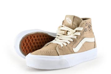 Vans Hoge sneakers Meisjes in maat 35 Bruin, Jongen of Meisje, Schoenen, Zo goed als nieuw, Vans