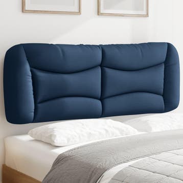 Slaapkamerdecoratie 140cm blauw | retourdeal 42% korting, Blauw, Ophalen of Verzenden, Kussen, Nieuw