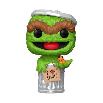 Sesame Street POP! TV Vinyl Figure Oscar the Grouch 9 cm, Ophalen of Verzenden, Nieuw