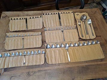 Christofle - Bestekset voor 12 personen (75) - Aria -