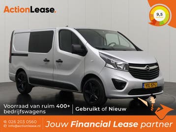 Opel Vivaro Dubbel cabine L1 H1 2019 Diesel Handgeschakeld, Vivaro, Nieuw, Zilver of Grijs, Lease