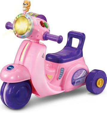 VTech 2 in 1 Loopscooter - Educatief Speelgoed - Ombouwen, Ophalen of Verzenden, Zo goed als nieuw