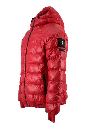 Peak Performance Jas in maat L Rood, Kleding | Dames, Jassen | Winter, Peak Performance, Verzenden, Zo goed als nieuw, Rood