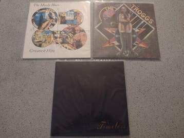 The Moody blues - The Troggs, Hank Williams - Greatest hits, Nieuw in verpakking