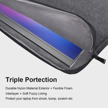 Waterdichte Laptoptas 13-15.6 inch - Beschermende Sleeve met, Computers en Software, Verzenden, Nieuw