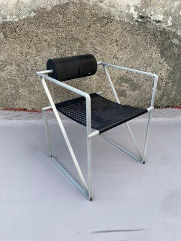 Alias - Mario Botta - Seconda - Stoel - Plastic, Aluminium, Antiek en Kunst