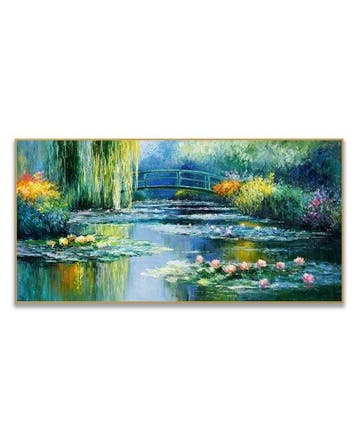 Stefano - Bridge Over Lily Pond