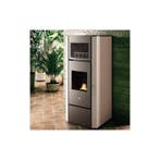 Pelletkachel Nia 15 kW warmte in meer kamers met kanalisatie, Nieuw, Ophalen of Verzenden, Pelletkachel, Vrijstaand