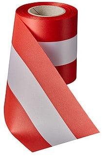 Nationaal lint Rood Wit Rood 100 mm 1 meter, Ophalen of Verzenden, Nieuw