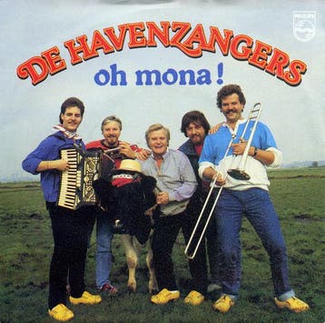vinyl single 7 inch - De Havenzangers - Oh Mona!, Verzenden, Zo goed als nieuw, 7 inch, Pop