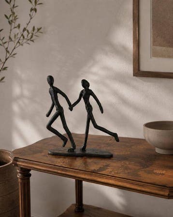 sculptuur, Handgemaakt abstract - Symbool van Verbondenheid