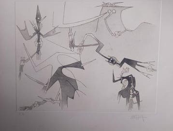 Wifredo Lam (1902-1982) - Senza titolo