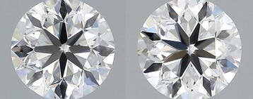 Zonder minimumprijs - 2 pcs Diamant (Natuurlijk) - 1.00 ct -, Sieraden, Tassen en Uiterlijk, Edelstenen, Nieuw