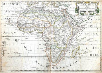 Afrika - .; Sanson / Mariette - Afrique - 1650, Nieuw