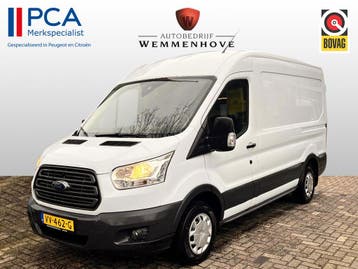 Ford Transit 290 2.2 TDCI L2H2 Trend, Euro 5, Stof, Gebruikt, Wit