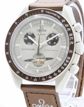 Omega x Swatch - MoonSwatch - Mission to Saturn - Zonder, Nieuw