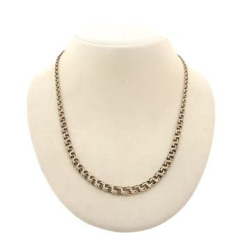 8 karaat roségekleurde Prince of Wales schakelcollier, Ophalen of Verzenden, Gebruikt, Goud, Goud