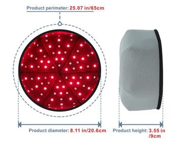 Rood Licht Therapie Cap Haargroei LED 660nm 830nm, Verzenden, Nieuw