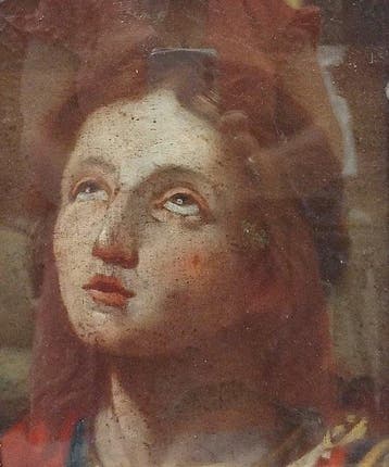 Italiaanse school (XVII) - Testa di Santa