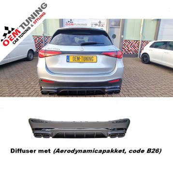 Mercedes-Benz GLC 63 SUV Diffusser | x254 | 22-26 | aero, Mercedes-Benz, Nieuw, Ophalen of Verzenden, Achter