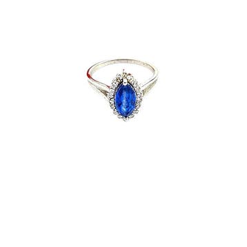 Zonder minimumprijs - Cocktailring Zilver - 1.25ct. tw., Sieraden, Tassen en Uiterlijk, Antieke sieraden
