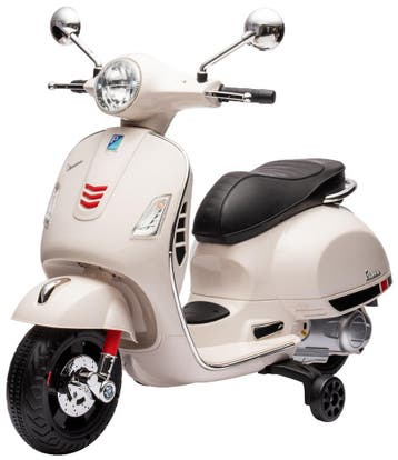 Eco Toys Wit 3-6 jaar Elektrische Vespa Scooter, Verzenden, Nieuw, Loopvoertuig