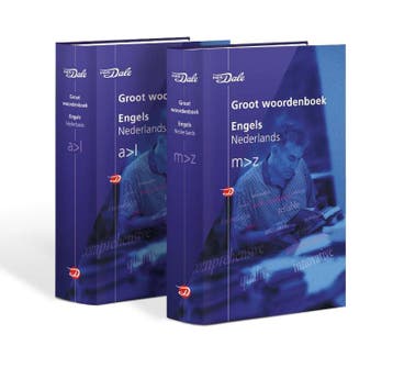 Van Dale Groot woordenboek Engels-Nederlands set 2 delen, Boeken, Woordenboeken, Verzenden, Zo goed als nieuw