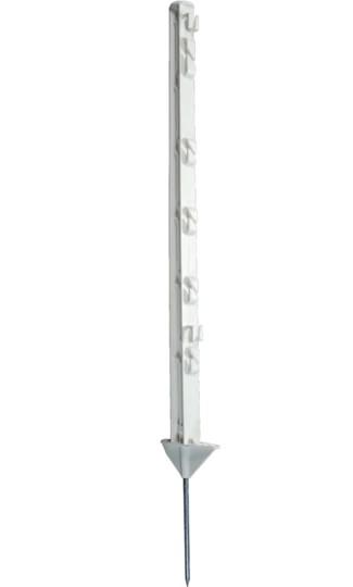 kunststof paal 75cm wit, Ophalen of Verzenden