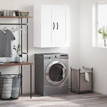 Opbergkast wit 90cm | retourdeal 59% korting, Huis en Inrichting, Kasten | Wandmeubels, Gebruikt, Ophalen of Verzenden, Minder dan 150 cm