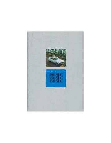 1976 MERCEDES BENZ SLC BROCHURE NEDERLANDS, Nieuw, Author