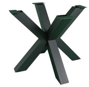Matrix Kruispoot Metaal 90x90x72cm Tafelpoot - Onderstel, Ophalen of Verzenden, Nieuw