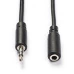 3.5 mm jack verlengkabel | V  M | Nedis | 1 meter, Audio, Tv en Foto, Audiokabels en Televisiekabels, Verzenden, Nieuw