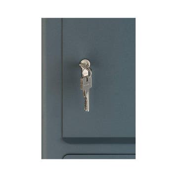 SafePost 80PZ brievenbus met pakketvak staal en, Verzenden, Nieuw
