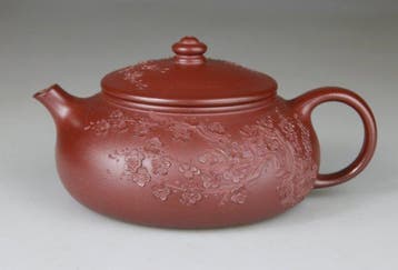 Theepot Yixing Zisha - Prachtig - Kunstmerk - Klei - China -