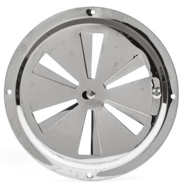 Ventilatierooster Afsluitbaar Rond 150mm Rvs, Watersport en Boten, Ophalen of Verzenden, Nieuw