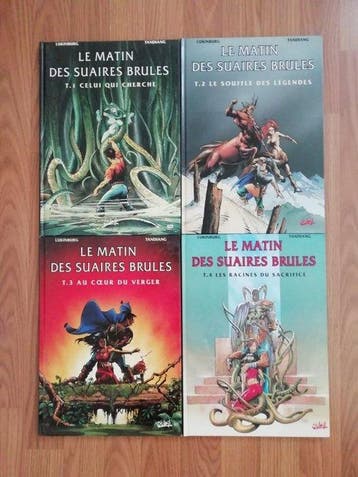 Le Matin des suaires brûlés T1 à T4 - Série complète - 4x C, Boeken, Nieuw