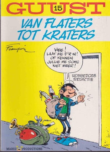 Guust 15 Van flaters tot kraters 1996 - Franquin, Boeken, Verzenden, Gelezen, Franquin