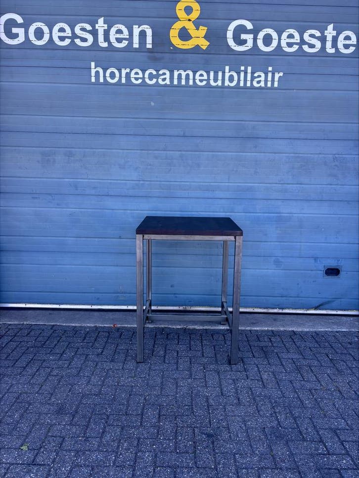 Gebruikte Bartafel - T1590 Vintage/Café, Huis en Inrichting, Tafels | Eettafels, Ophalen