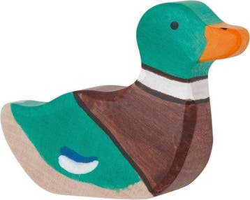 Holztiger houten eend speelfiguur - van €9,95 voor €8,90, Ophalen of Verzenden, Nieuw