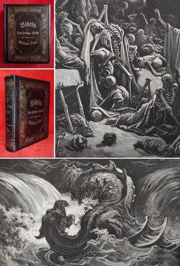 [King Charles XII Bible][33cm, 4,5kg] - BIBLIA GOTICA