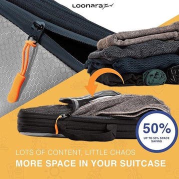 2dekans | Packing Cubes met Compressie voor Koffer en Rugzak, Ophalen of Verzenden, Zo goed als nieuw