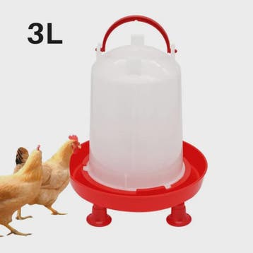 Automatische Kippen Drinkbak 3L - Plastic Watertrog voor Plu, Verzenden, Nieuw