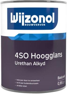 4SO Hoogglans Urethan Alkyd 1 liter, Ophalen of Verzenden, Nieuw
