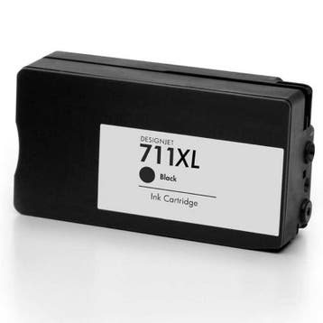 Huis-Merk  HP 711XL CZ133A Zwart 80ml 247Print, Verzenden, Nieuw, Hewlett Packard (HP)