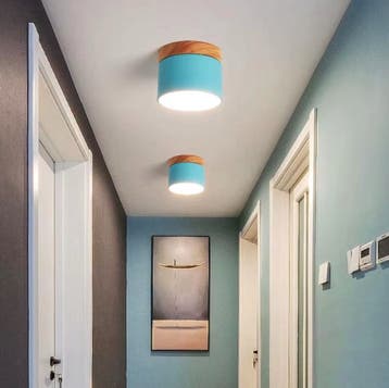 Plafondspots – Kleurrijke Moderne LED Plafondlamp – 10x8cm, Verzenden, Nieuw, Plafondspot of Wandspot, Led
