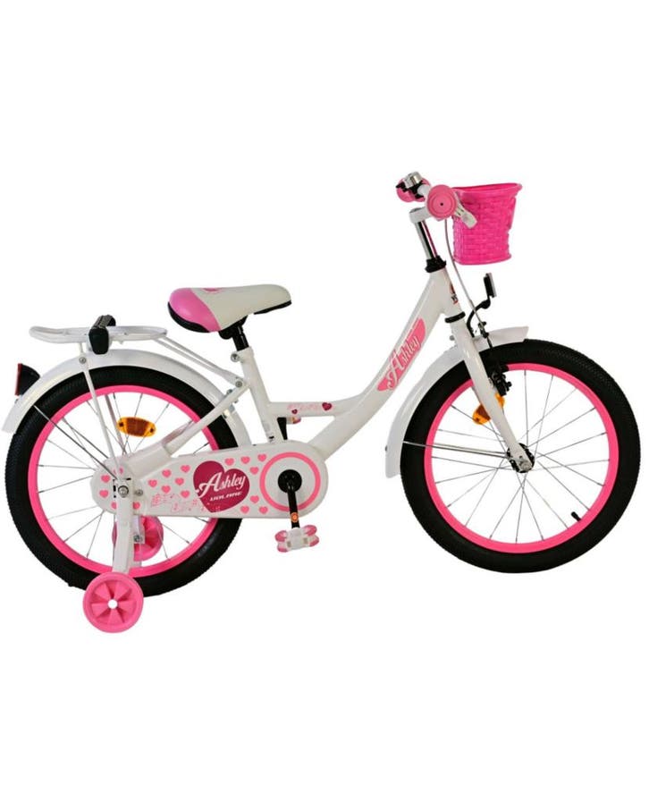 Volare Ashley 18" CB wit (Kinderen, Kinderfietsen), Fietsen en Brommers, Fietsen | Kinderfietsjes, 16 tot 20 inch, Nieuw